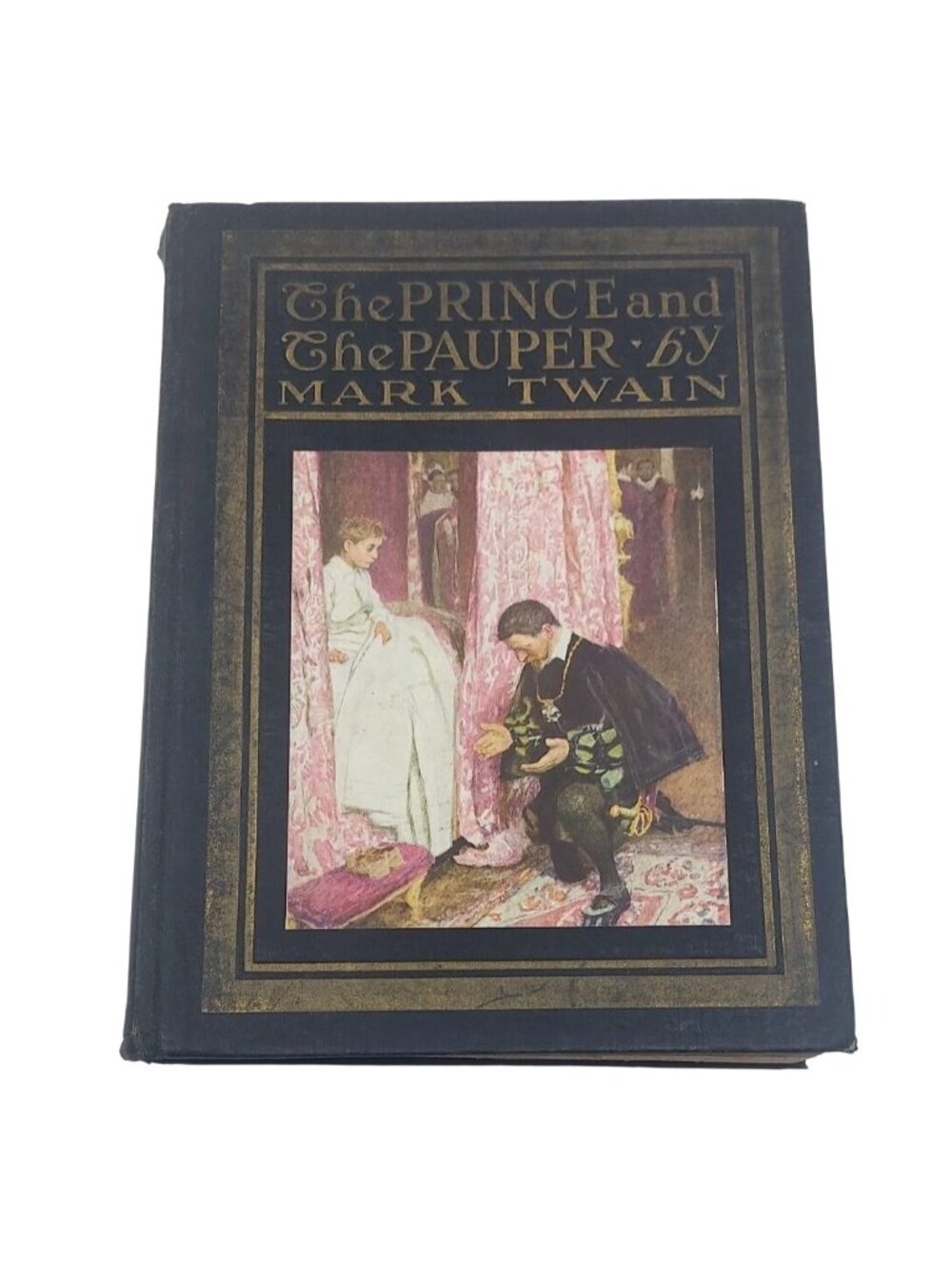 Mark Twain The Prince And The Pauper Hardcover Book 1909 Illustrated Harpers